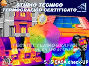Termografia edile a infrarossi: la diagnosi termica non distruttiva